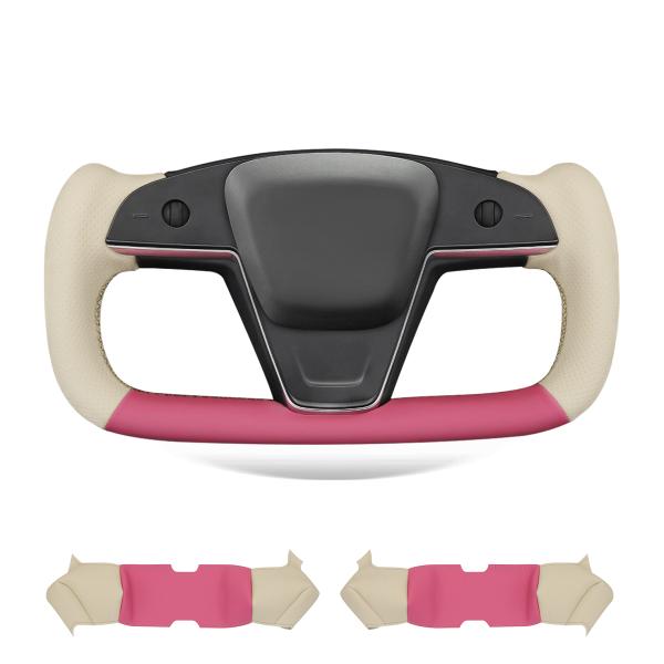 High Quality New Design Steering Wheel Cover For Tesla Model S 2021 2023