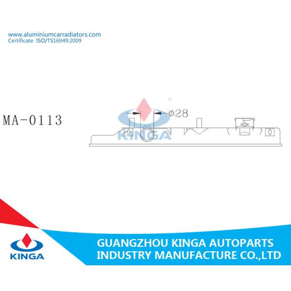 Demio / Mazda 2'99-02 Radiator Top Tank Replacement Festiva Wagon '99-01