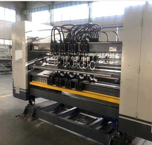 2200mm NC Type Computer Thin Blade Slitter Scorer Machine For Corrugated Plant