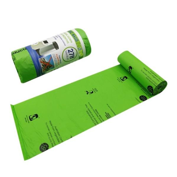 100% Biodegradable Compost Heavy Duty Garbage Bags