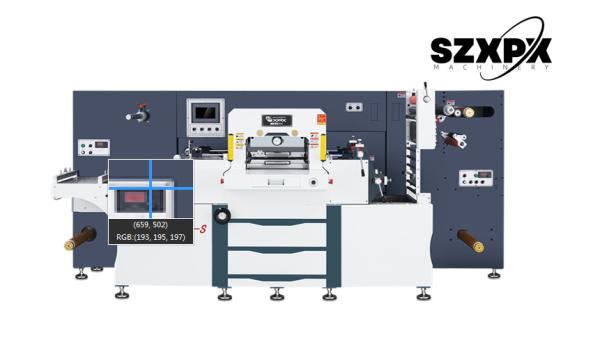 Precision Sticker Label Die Cutter 460mm Max 2700KG Machine Weight