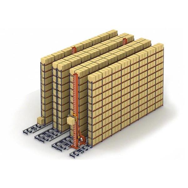 Custom Size Warehouse Shuttle System Radio Pallet Runner With Forklift Work