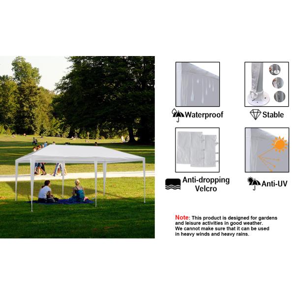 Outdoor Wedding Party Tent Camping Shelter Gazebo Canopy Removable Sidewalls Easy Set Gazebo BBQ Pavilion Canopy