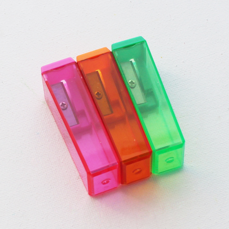 wholesale reliable quality multicolor single hole mini pencil sharpener