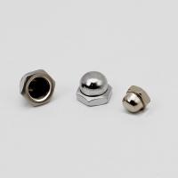 DIN 985 Carbon Steel Cap Nuts Hex Base Dome Top Bolts For Protection Aesthetics