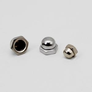 DIN 985 de acero al carbono de la tapa de las nueces hexagonal de la base de la