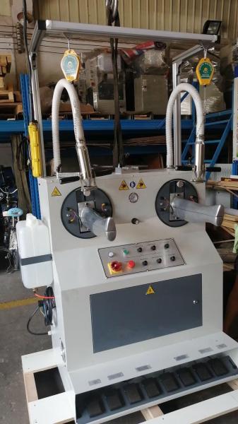 High Leg Boots Flattening Equipment 0.6KW With Thermostatically Control