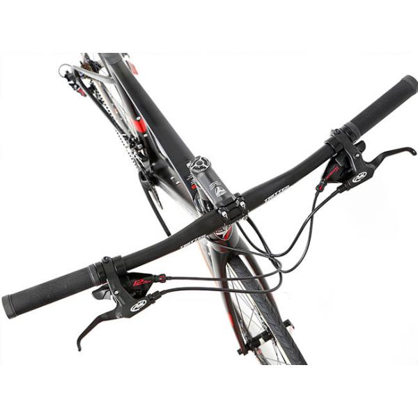 велосипед волокна углерода колеса 700x25C гибридный, рамка размера XL велосипеда кадра 45cm стабилизированная