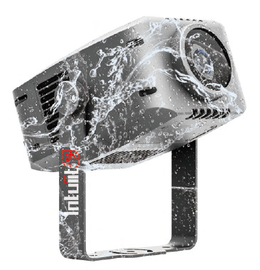 Beam Angle 35° 7CH DMX 100W Outdoor Gobo Projector