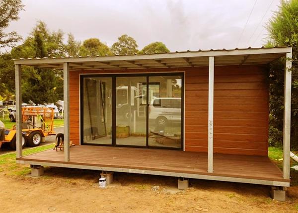 O aço padrão da luz de EU/USA/NZ/Australia pré-fabricou Gable Steel Metal Car Sheds/garagem portátil para o estacionamento do carro