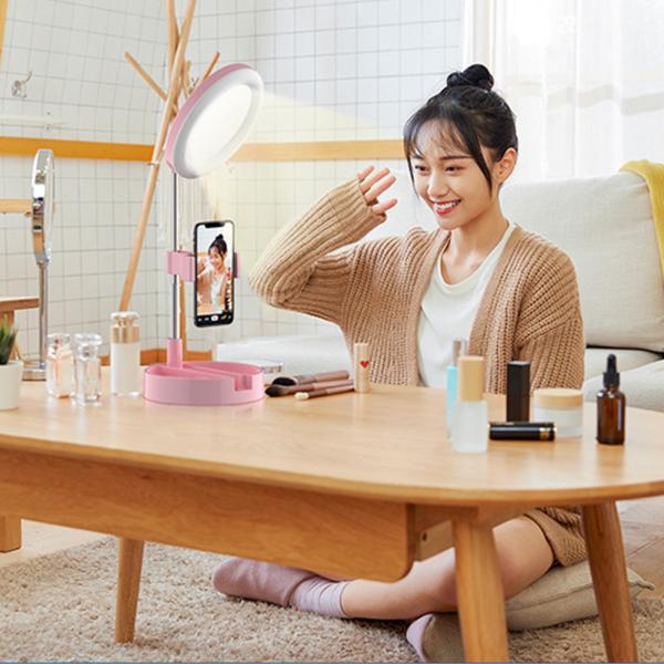 CE AC Adaptor 0.56kg 30cm Makeup Selfie Ring Light