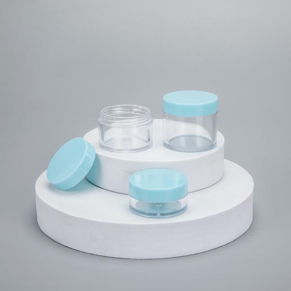 Jarro de plástico de 100 ml para armazenar seus itens de beleza favoritos