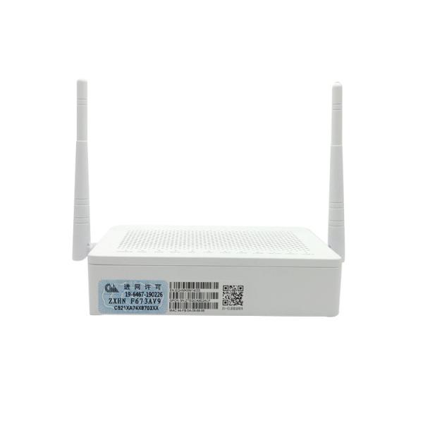 Двойной модем стекловолокна диапазона ONU F673AV9 4GE 2USB 1TEL 2.4G 5G WIFI FTTH с английскими микропрограммными обеспечениями