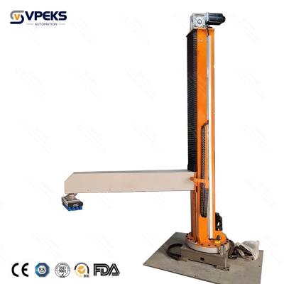 Bottles Automatic Palletizer Machine Low Level Robotic Palletizer For Infeed In Production Line