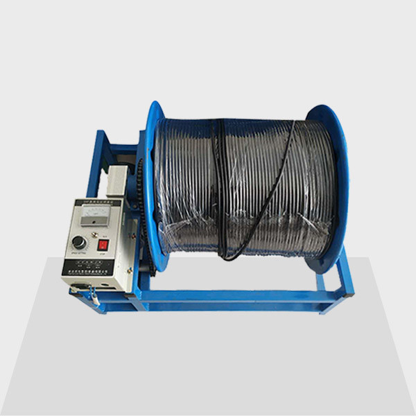 Blue 220 Volt Electric Winch , 100m -2000m Water Well Inspection Camera