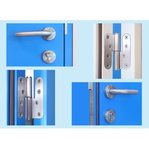 SS Modular Pharmaceutical Clean Room Door Powder Coating