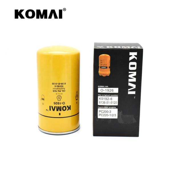 1 máquina escavadora Oil Filter Replacement KS1926 JX620 XJAF02362 da linha de 1/8-16 UN-2B