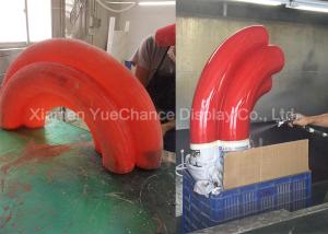 Customized Translucent Resin U Shape Statue Window Display Decoration