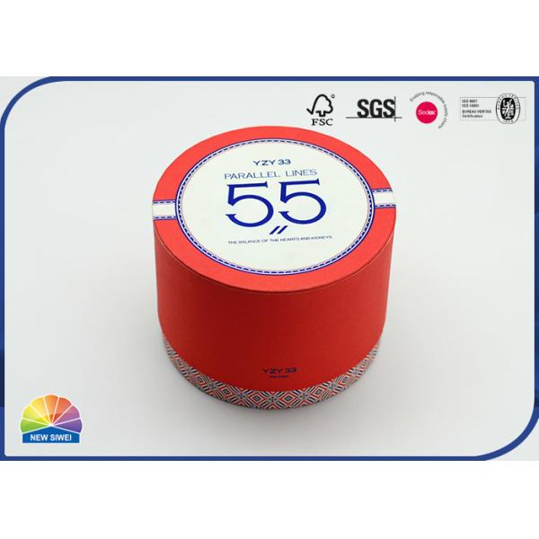 Matt лакирует коробку круга трубки бумаги картона столба пакета куклы