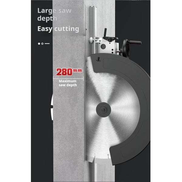Customized 110V Track Type Concrete Wall Cutting Tools Saw Blade Diameter 600mm