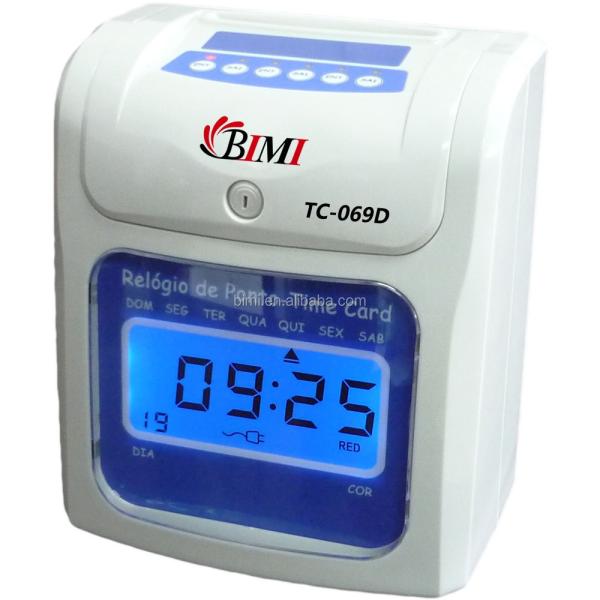 Grey or White ABS Time Card Holder for TS10 Time Recorder Time Management Made Easy