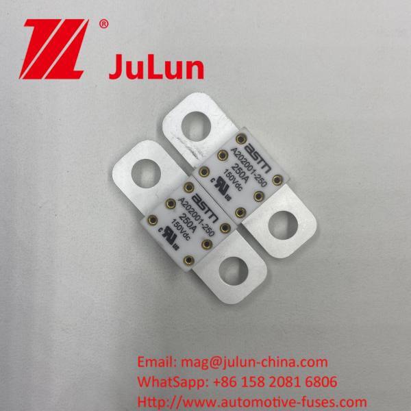 A202001-100A 150VDC Ceramic Automotive Fuses for EV Traction System Recommended Tight Torque 11-13N·m For M8 Installation