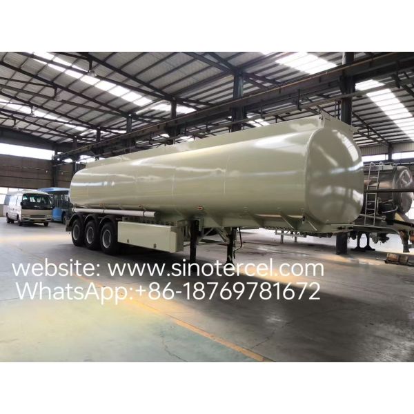 SINOTERCEL Three-axle  40 CBM fuel tank semi-trailer