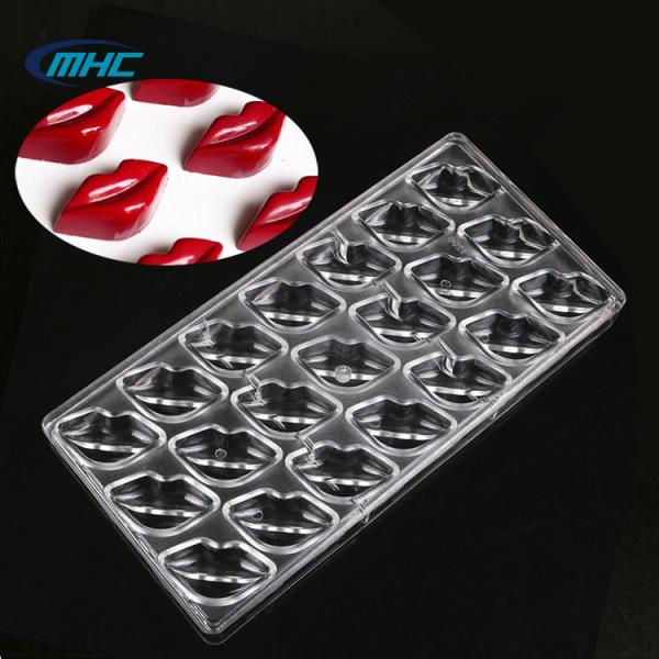 O bolo do PC de DIY que decora o chocolate molda a forma da boca do silicone