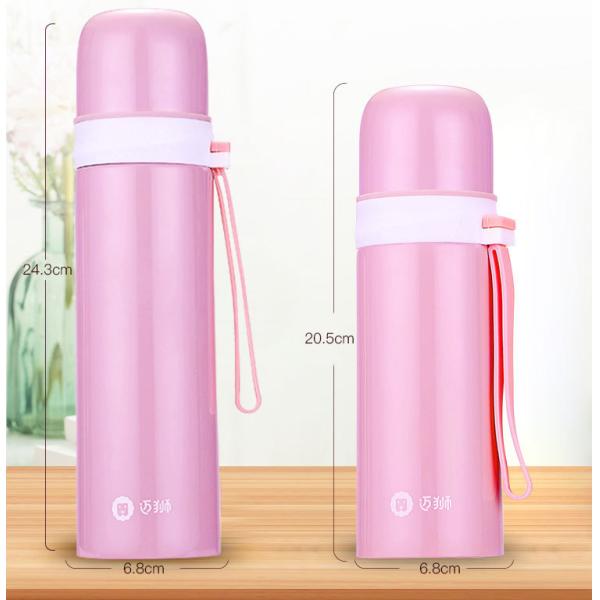 Lead Free Thermos Water Bottle , Resuable Tea Filter 500ml Water Bottle
