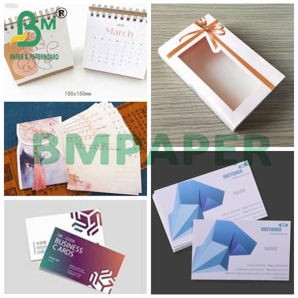 250gsm Natural White Cardboard Folding Box Board FBB SBS 70 * 100cm