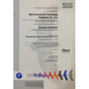 Med Accessories Technology Dongguan Co., Ltd. Сертификации