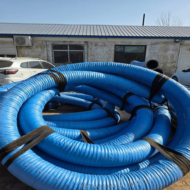 Mining Slurry Hose with High Abrasion Resistant Inner Rubber and Flexible Flange Connection for Long Service Life