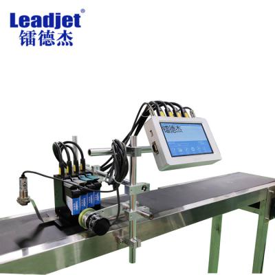 Leadjet Online Batch Printing Machine , Tij Inkjet Printer For Medicine Box