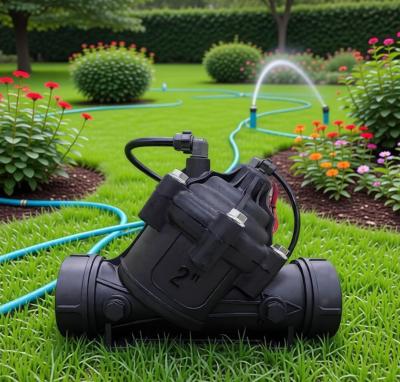 High Flow 2 Inch Nylon Solenoid Valve, Y-Pattern Hydraulic Pressure Reducing Valve for Precision Drip Irrigation