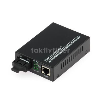 duplex do SC do conversor dos meios da fibra dos ethernet de 1000Mbps milímetro 2KM