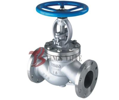 Flanged Industrial Globe Valve , SS Globe Valve Dn100 Pn16 A351 CF8 1.4308