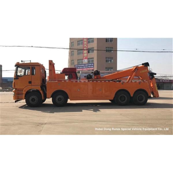 SHACMAN F3000 8x4 Heavy Duty Tow Truck Wrecker 31 Ton For Road Recovery