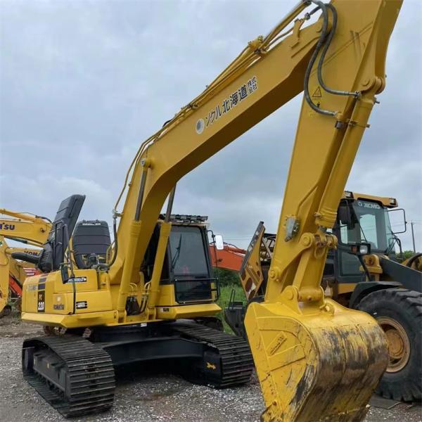 Использованное строительство Komatsu PC220-8 Роббировая экскаватор тяжелое оборудование машины