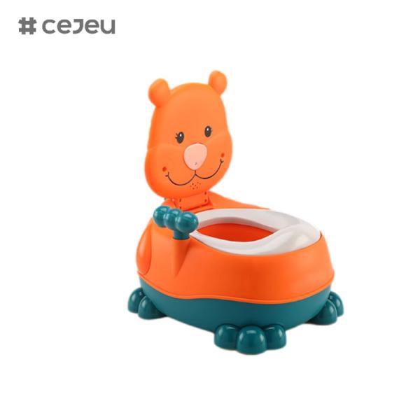 CJ-NT-106 Baby Potty Training Toilet Seat Comfortable Backrest Cartoon Pots Portable Baby Pot For Children Potty Toilet Bedpan
