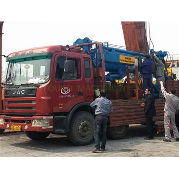 Custom Design Offshore Pedestal Crane , 7T 10M Hydraulic Pedestal Crane