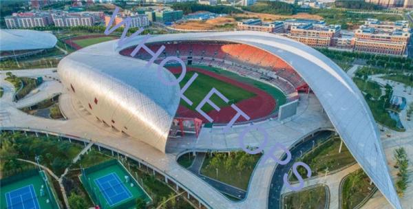 Akzo Nobel Coating Perforated Aluminum Panel 600*600mm Used In Sports Center