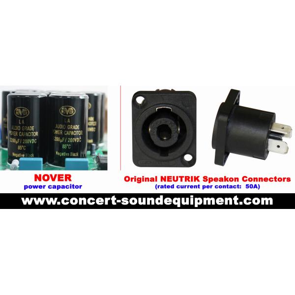 High Stability Switch Mode Amplifier 2x2400W FP 14000 For Living Show And Concert