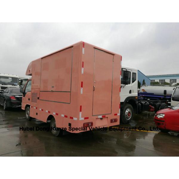 Custom Color JAC Mobile Kitchen Truck , Street Mobile Fast Food Van