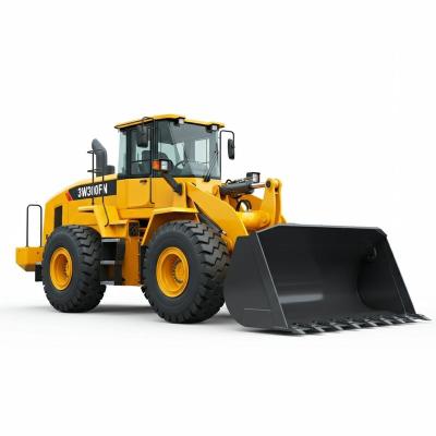 Carregador de 3 toneladas da roda da cubeta 1.8cbm do poder 92kW de  LW300FN