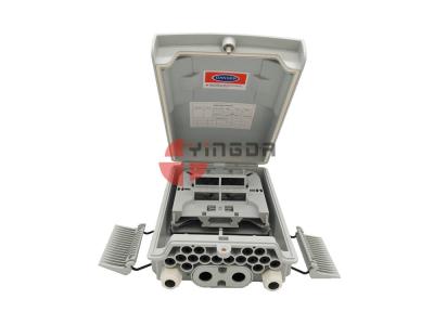 16 Ports FTTH Drop Cable Fiber Optic Distribution Box Pc Abs Total Enclosed Structure