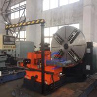 Manual de aterrizaje del torno horizontal CNC cara del torno máquina para molde de neumáticos de automóviles