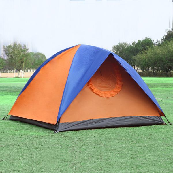 3 to 4 Person One Door Double Layer Waterproof Outdoor Folding Tent with a Free Carry Bag(HT6014)