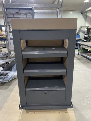 Heavy - Duty End Cap Rack with Drawer