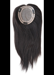 Medium Brown Full Lace Human Hair Wig Side Part Heat Resistant Real Hair Wigs