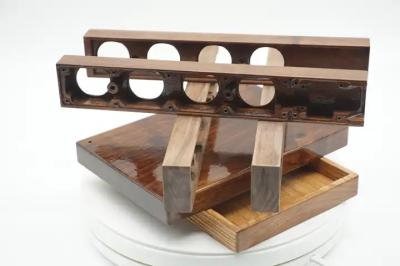 Ywy Peças de máquinas de torno de madeira CNC personalizadas Tolerância de móveis ± 0,1 mm